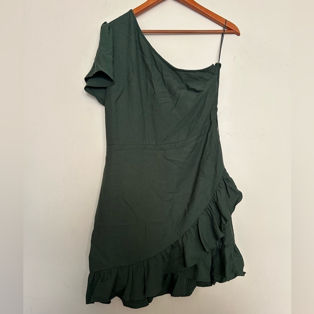 1.state one shoulder sleeveless dress
